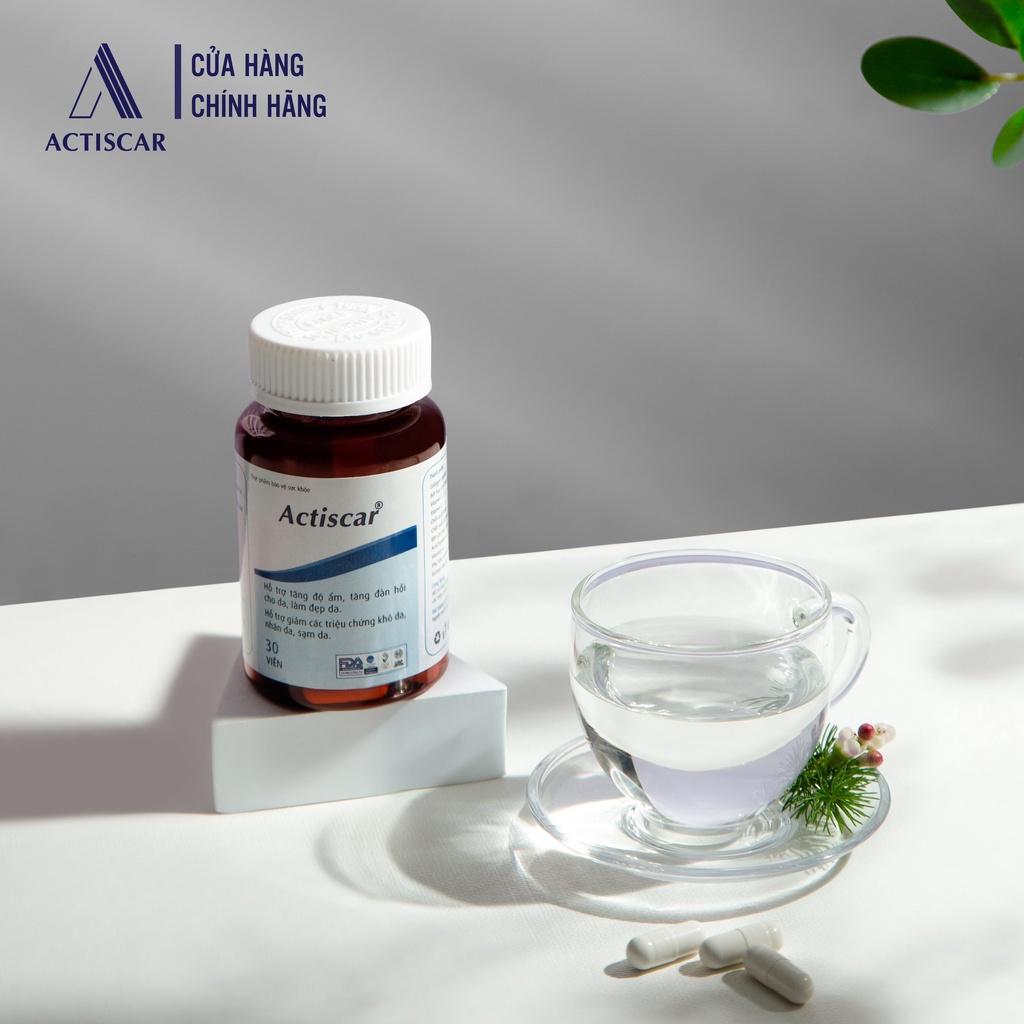 Combo 2 Hộp Viên Uống Làm Mờ Sẹo Actiscar