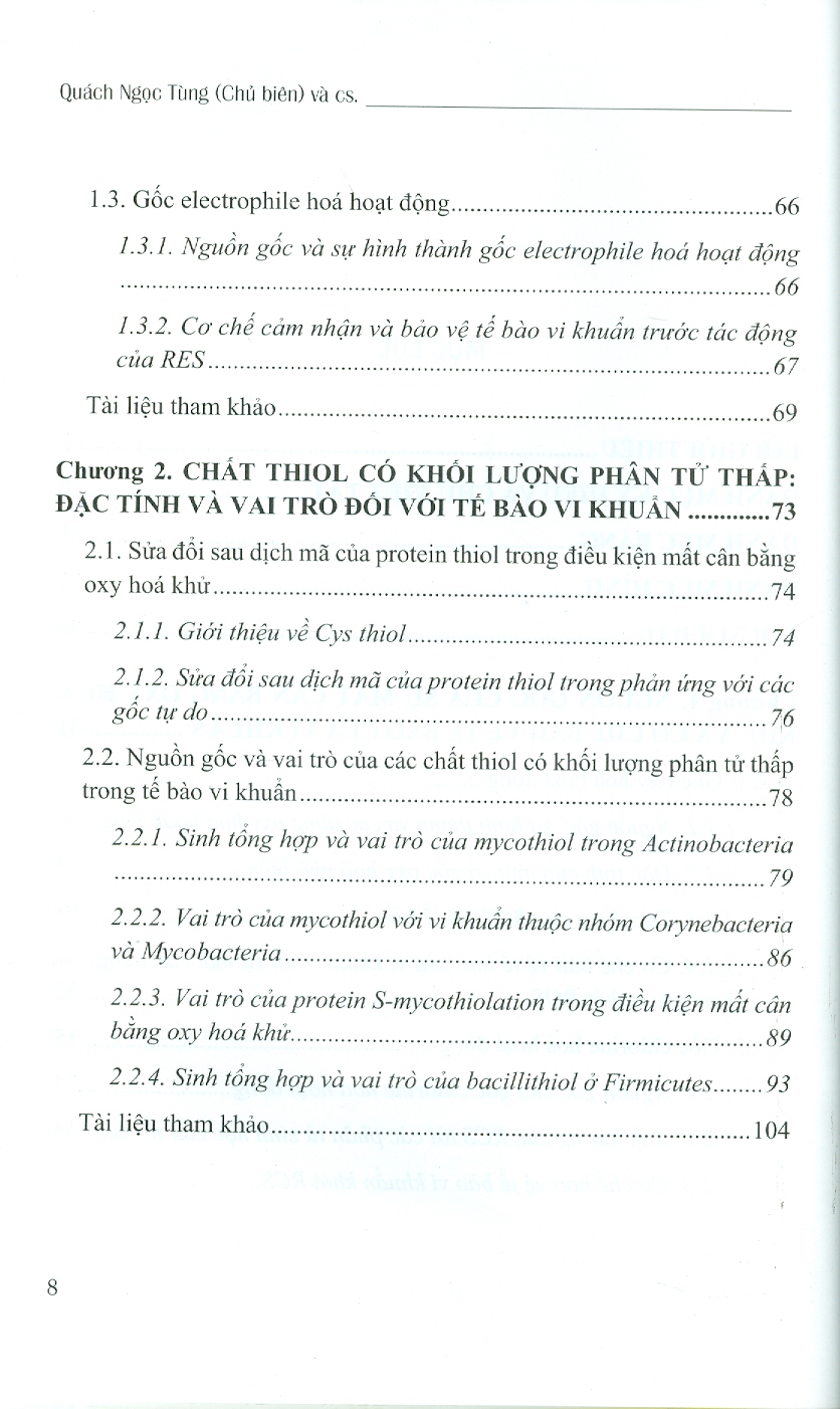 Cân Bằng Oxy Hoá Khử Trên Một Số Mô Hình Vi Khuẩn Điển Hình: Cơ Chế Và Định Hướng Khai Thác Ứng Dụng (Bộ Sách Chuyên Khảo Ứng Dụng Và Phát Triển Công Nghê Cao) (Bìa Cứng)