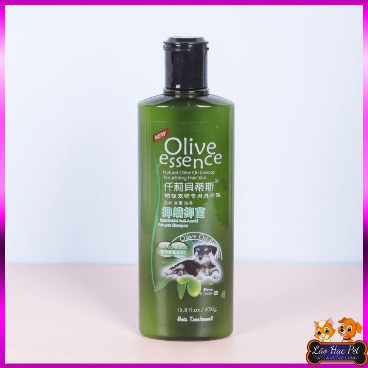 Sữa Tắm cho chó mèo - Sữa tắm Olive Essence - Dùng cho cả chó và mèo