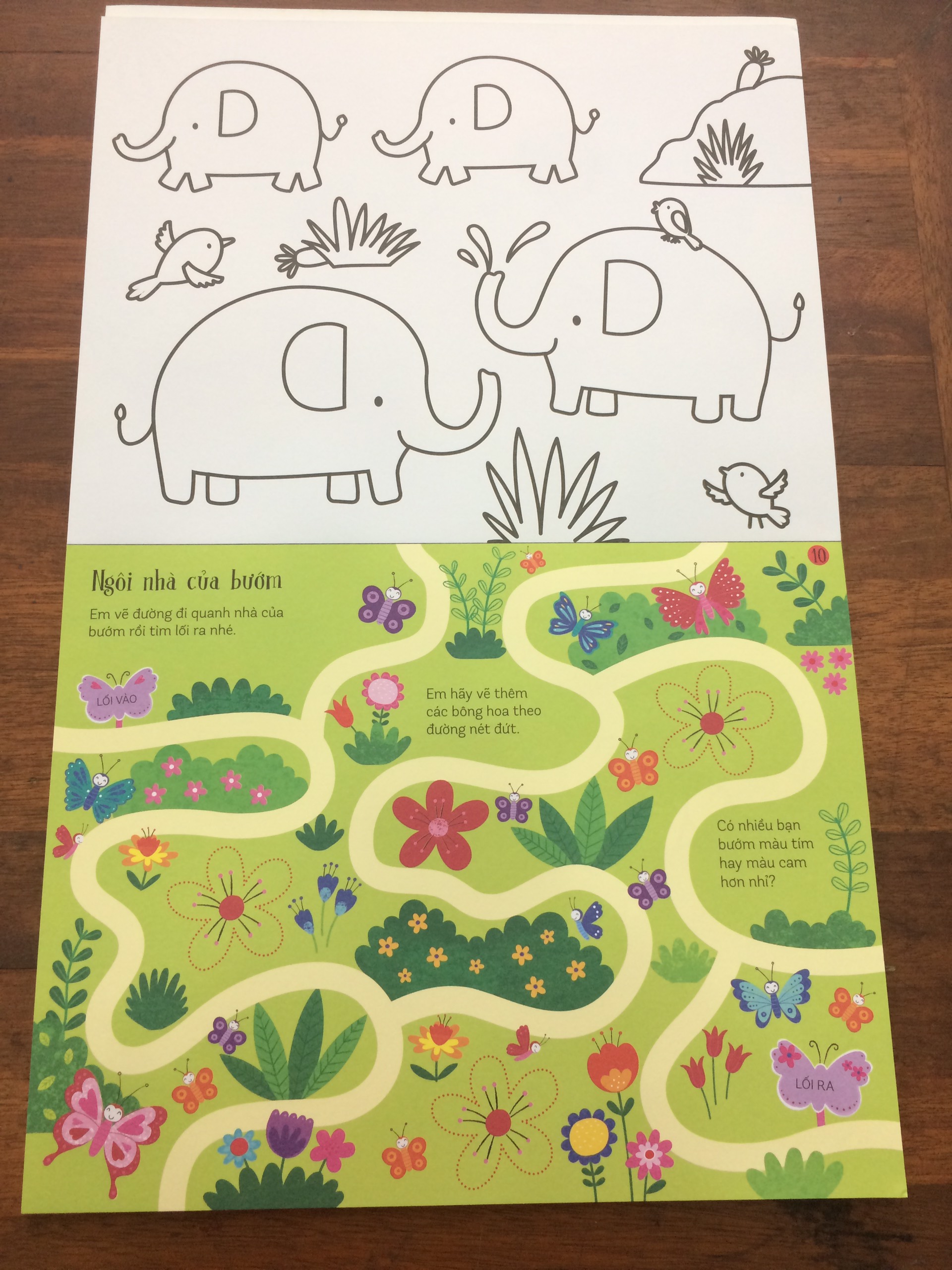 Sách tương tác Dạo quanh sở thú - Trò chơi phát triển tư duy cho bé từ 2 tuổi VZ