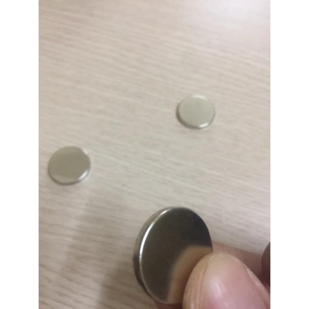 Nam châm viên trắng đất hiếm 20x3mm
