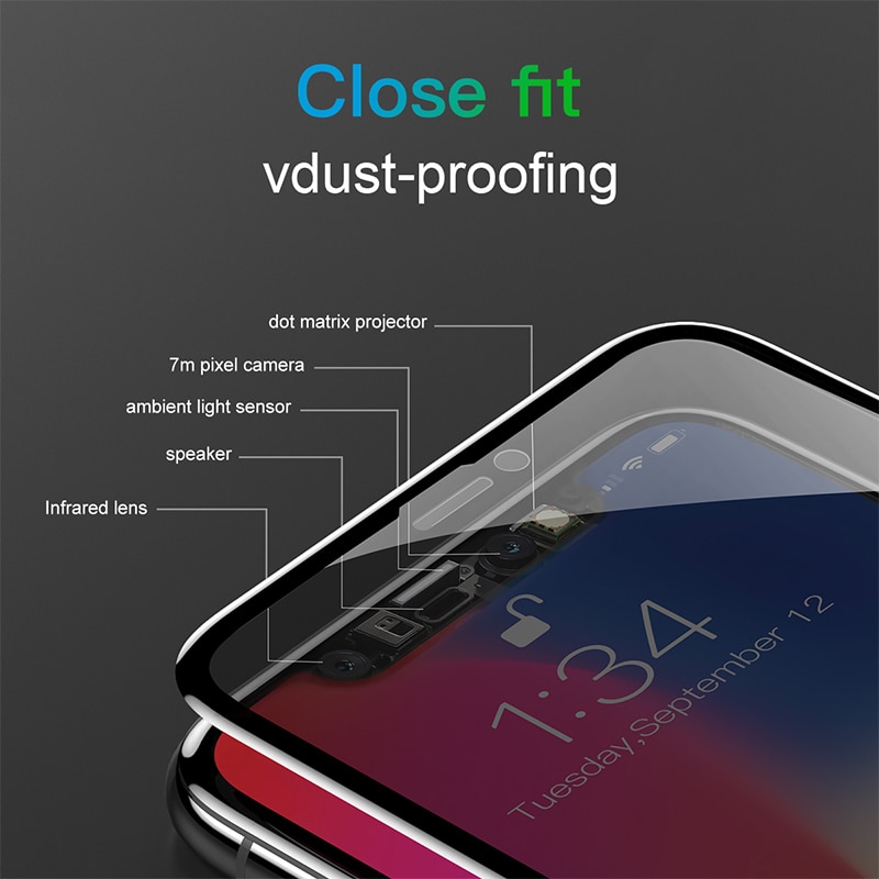Miếng dán kính cường lực 3D chống nhìn trộm cho iPhone XR / iPhone 11 6.1 inch hiệu ANANK - Hàng chính hãng