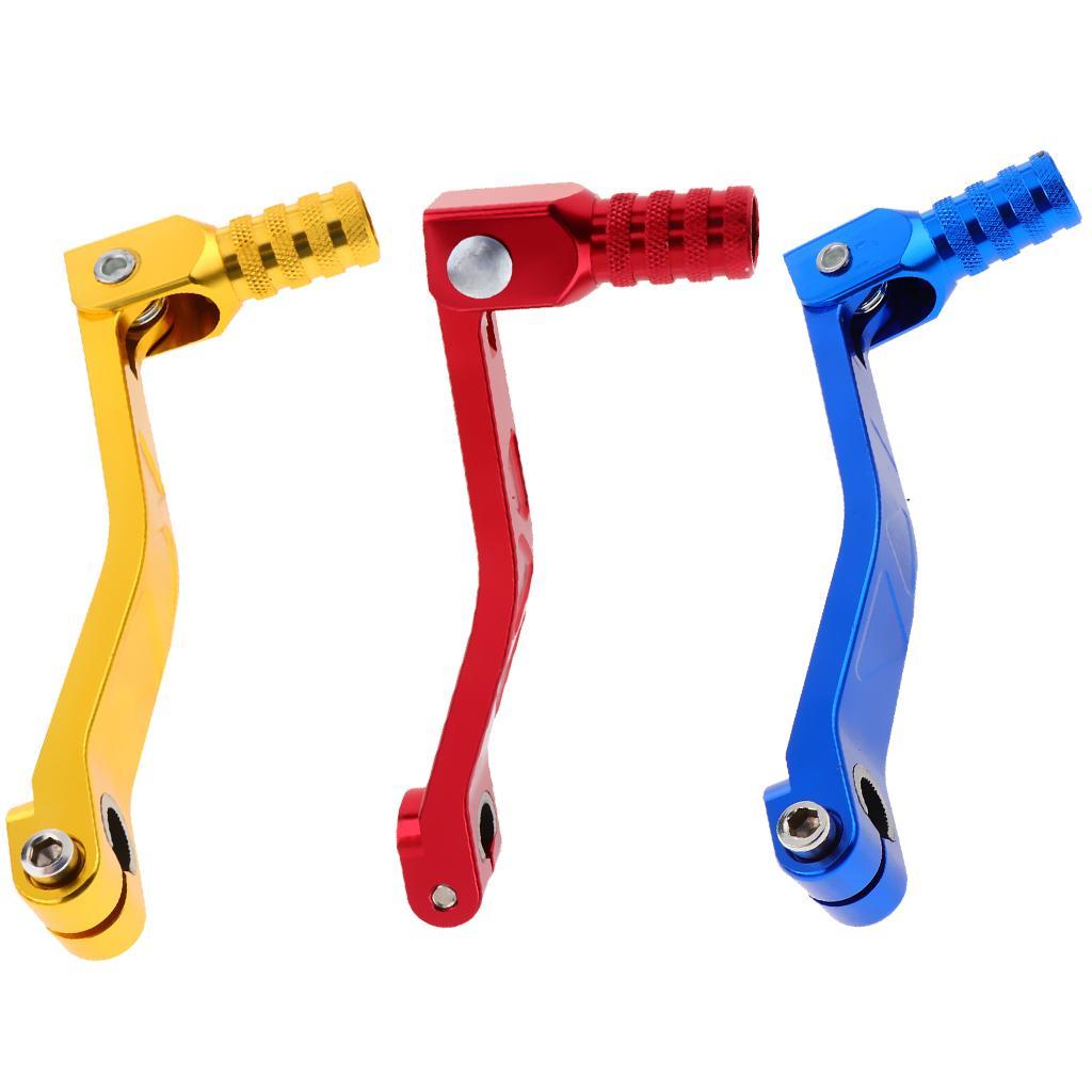 2pcs Universal Motorcycle CNC Adjustable Folding Gear  Lever