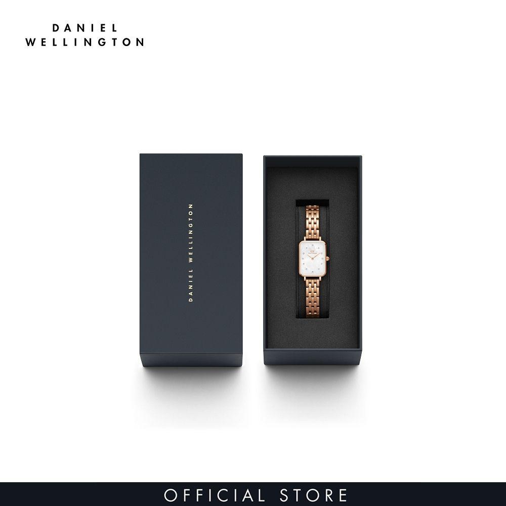 Đồng hồ Nữ Daniel Wellington Lưới - 5-Link Quadro Lumine 20x26 DW00100620