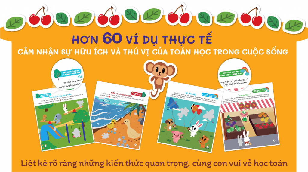 Sách Bóc Dán Bé Vui Học Toán- Sticker vui nhộn cho bé chăm chỉ học toán, sách dành cho mẹ và bé từ 3-12 tuổi- NXB Lao Động