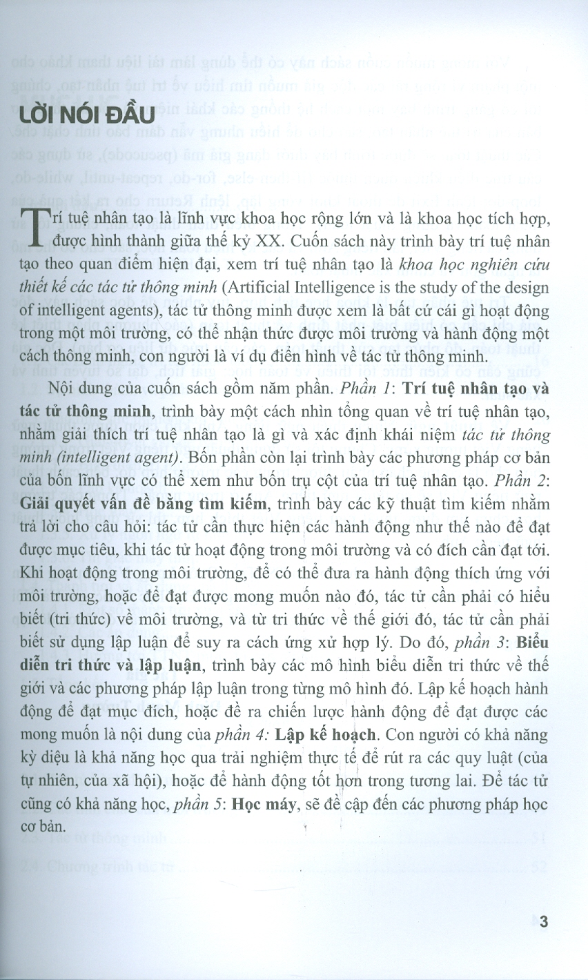 Trí Tuệ Nhân Tạo - Cách Tiếp Cận Hiện Đại - Đinh Mạnh Tường