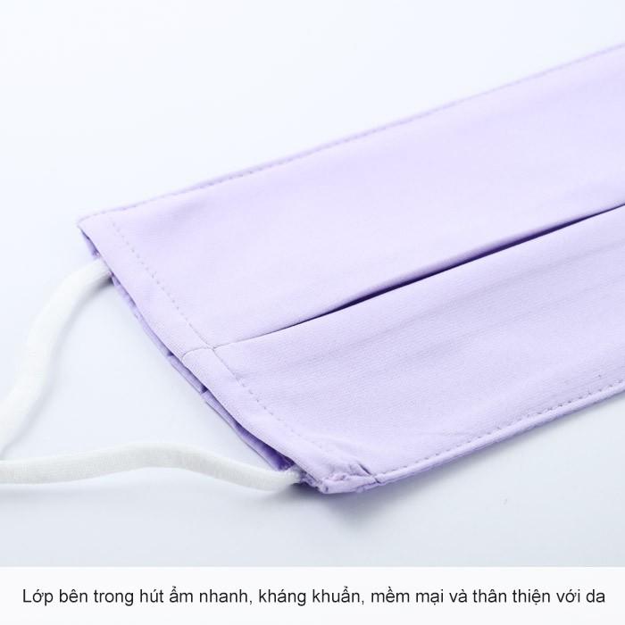 Khẩu trang chống nắng cho trẻ em UV100 LC20472 - Chỉ số UPF50+, vải có tính năng kháng khuẩn & chống thấm