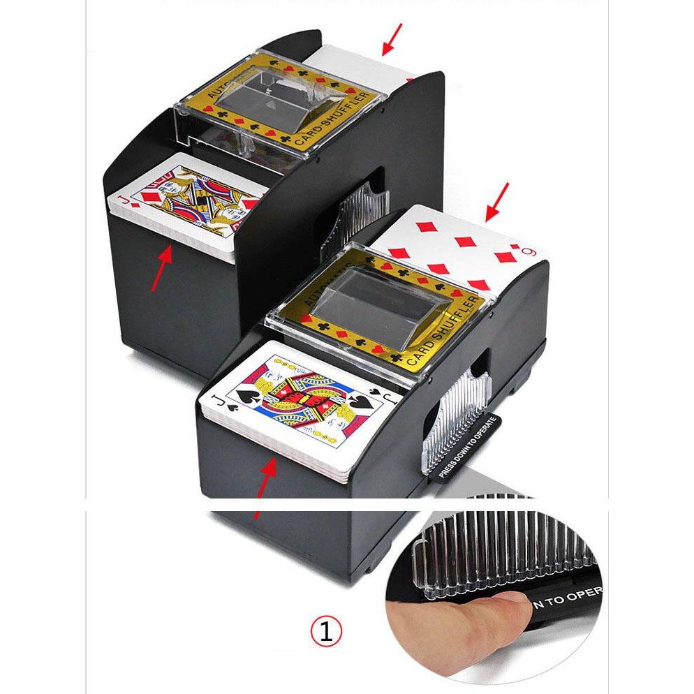 MÁY XÀO TRỘN BÀI NHANH CHÓNG NGẪU NHIÊN  – CARD SHUFFLER