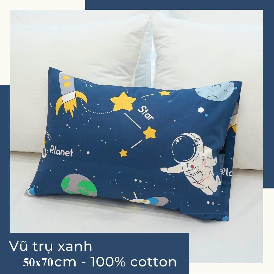 Áo Gối Vỏ Gối Nằm Vải Cotton Hàn Quốc