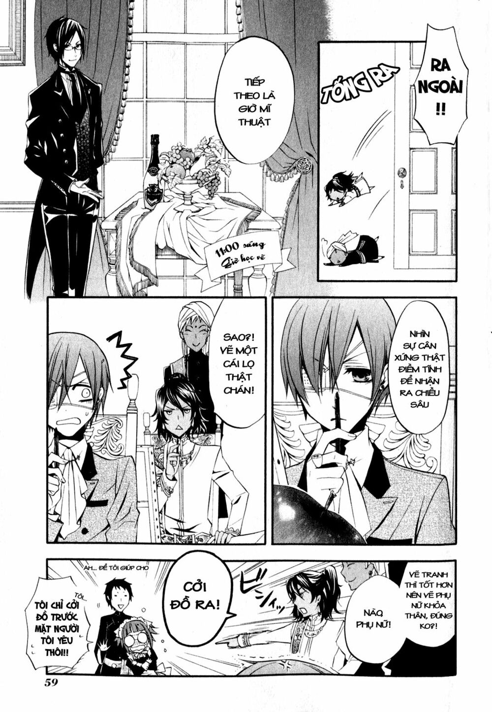 hắc quản gia chapter 16 18