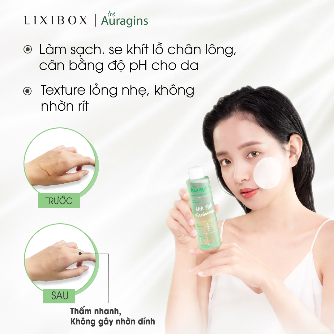 Beauty Box Chăm Da Dầu Mụn ( Combo Máy Rửa Mặt Halio, Gel Rửa Mặt, Gel Dưỡng Ẩmm, Nước Cân Bằng Minisize, Thanh Lăn )