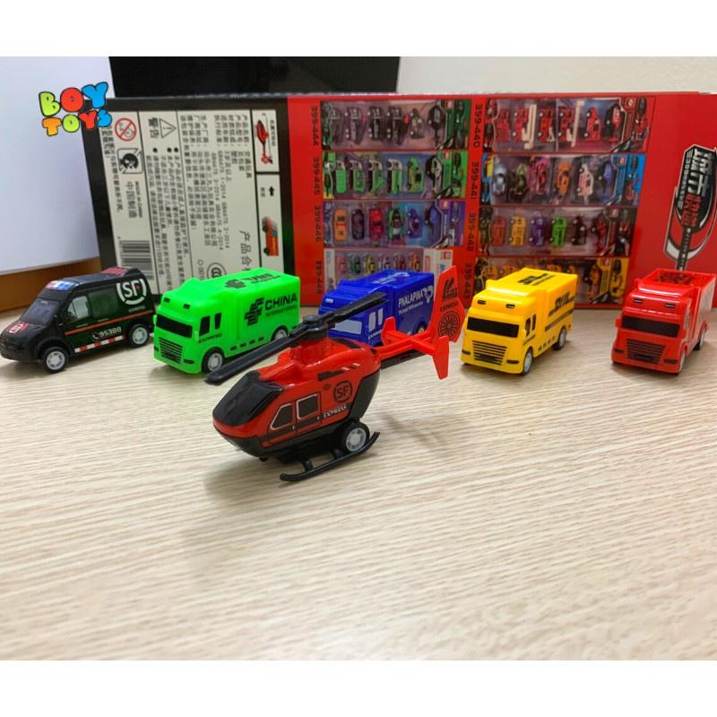 Set 6 xe ô tô, máy bay đồ chơi chạy đà cho bé thỏa sức vui chơi