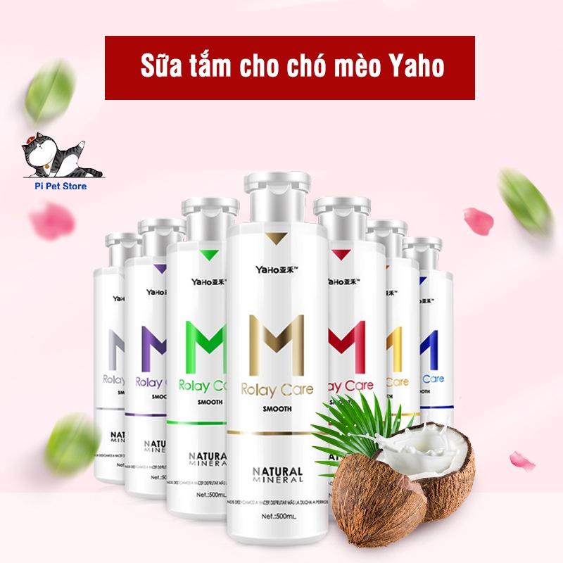 Sữa Tắm cho Chó, mèo Yaho M Royal Care, Dưỡng Lông, Khử Mùi, Hương Thơm Bền Lâu