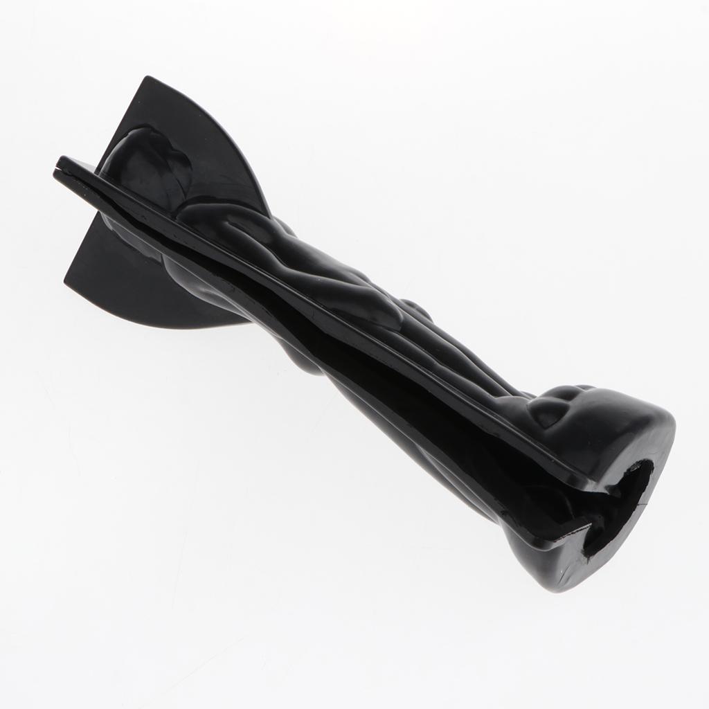 Black Easy Demold Male Shape Candle Mould Soap Mold for Handmade Craft DIY