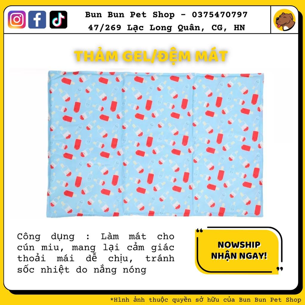 Đệm gel/thảm làm mát mùa hè cho chó mèo