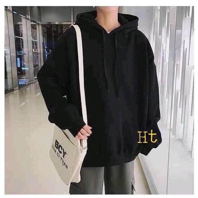Áo hoodie nỉ trơn baisic HT12