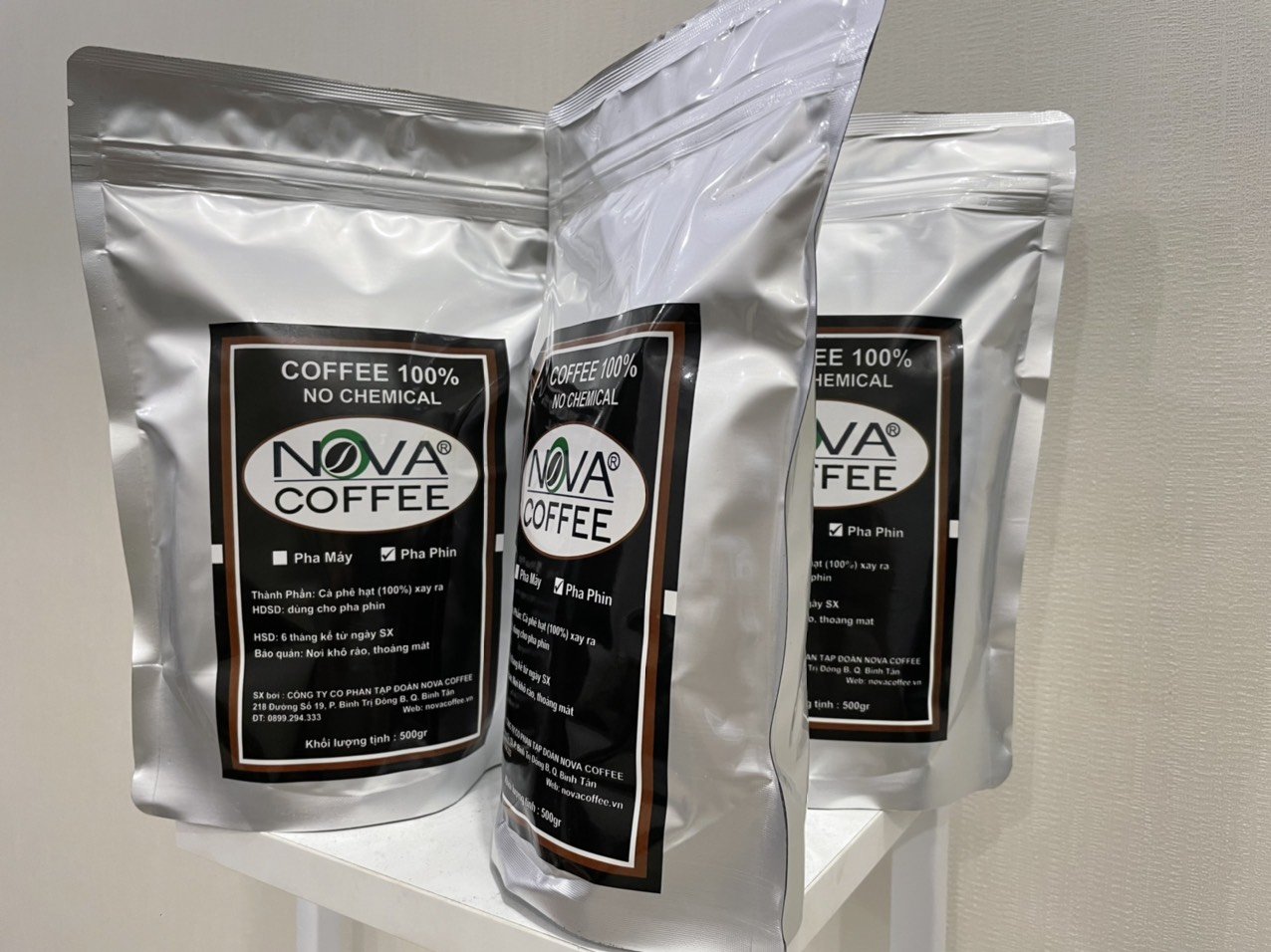 Cà phê hạt pha phin Nova Coffee 1kg