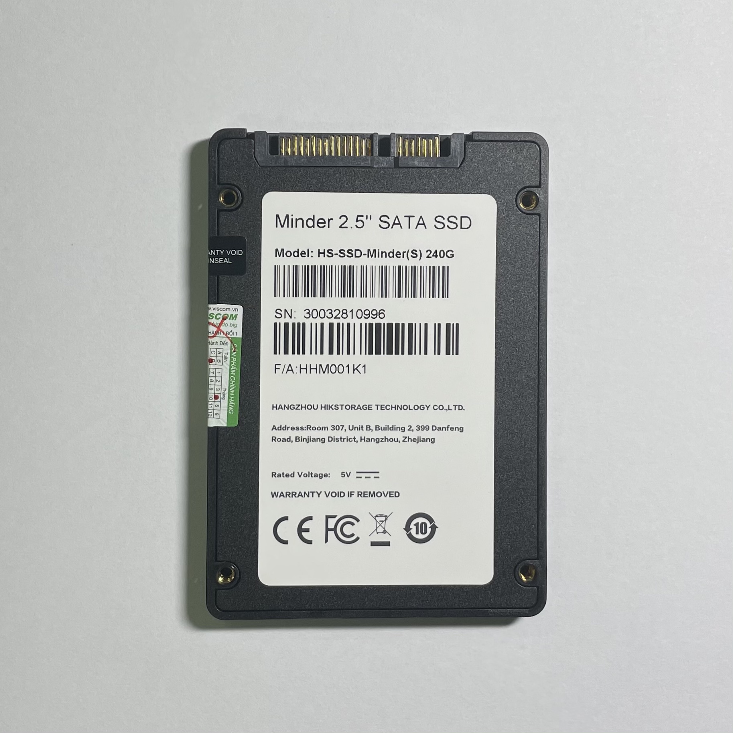 Ổ cứng SSD 240GB HIKVISION - Hàng phân phối chính hãng