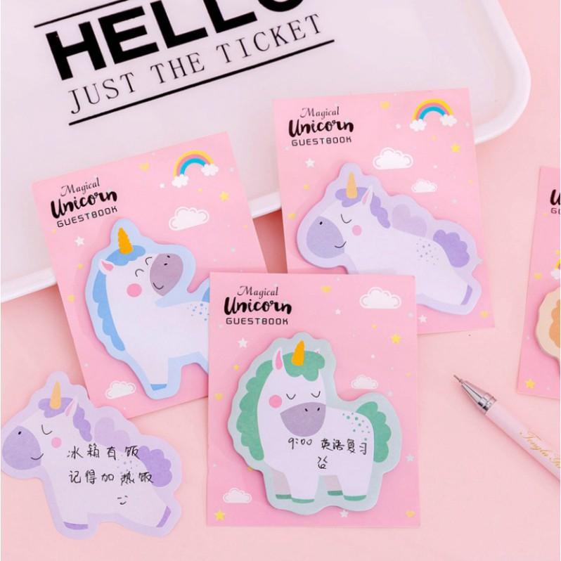 Giấy note kỳ lân Unicorn