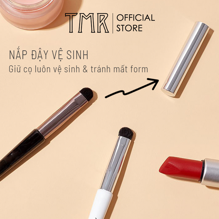 Cọ môi có nắp TMR EF923, Cọ tán son môi  đánh son tán mịn màu