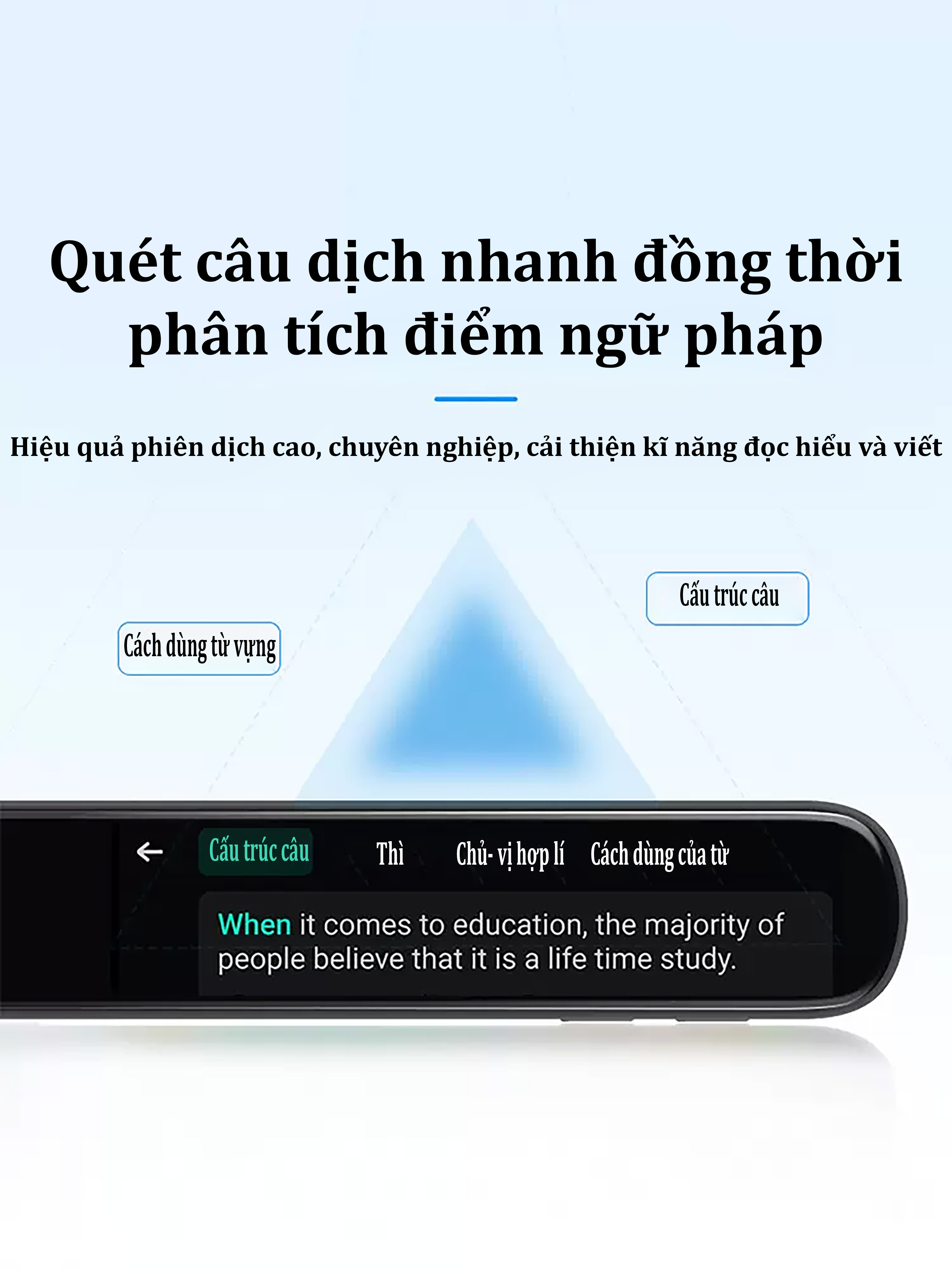 Bút học song ngữ AI P20 Plus hãng IFLYTEK