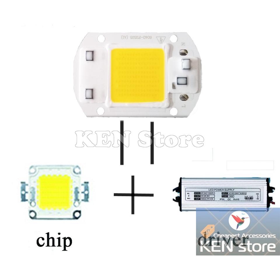 Bóng led 20W 30W 50W điện 220V AC