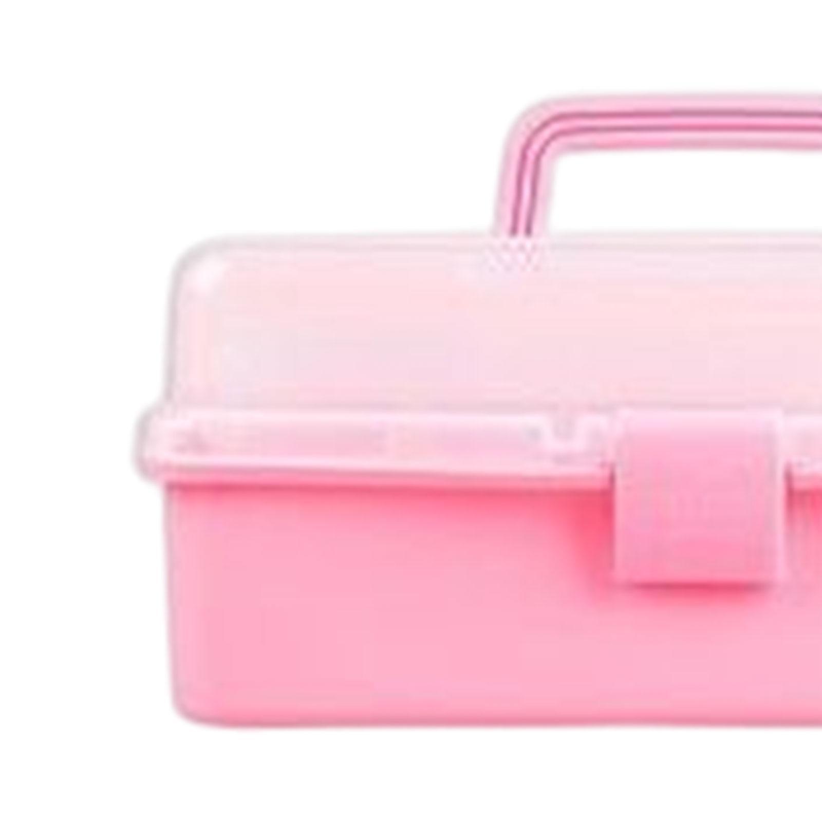 Three Layer Multipurpose Storage Box Craft Organizer for Nail Painting Tools