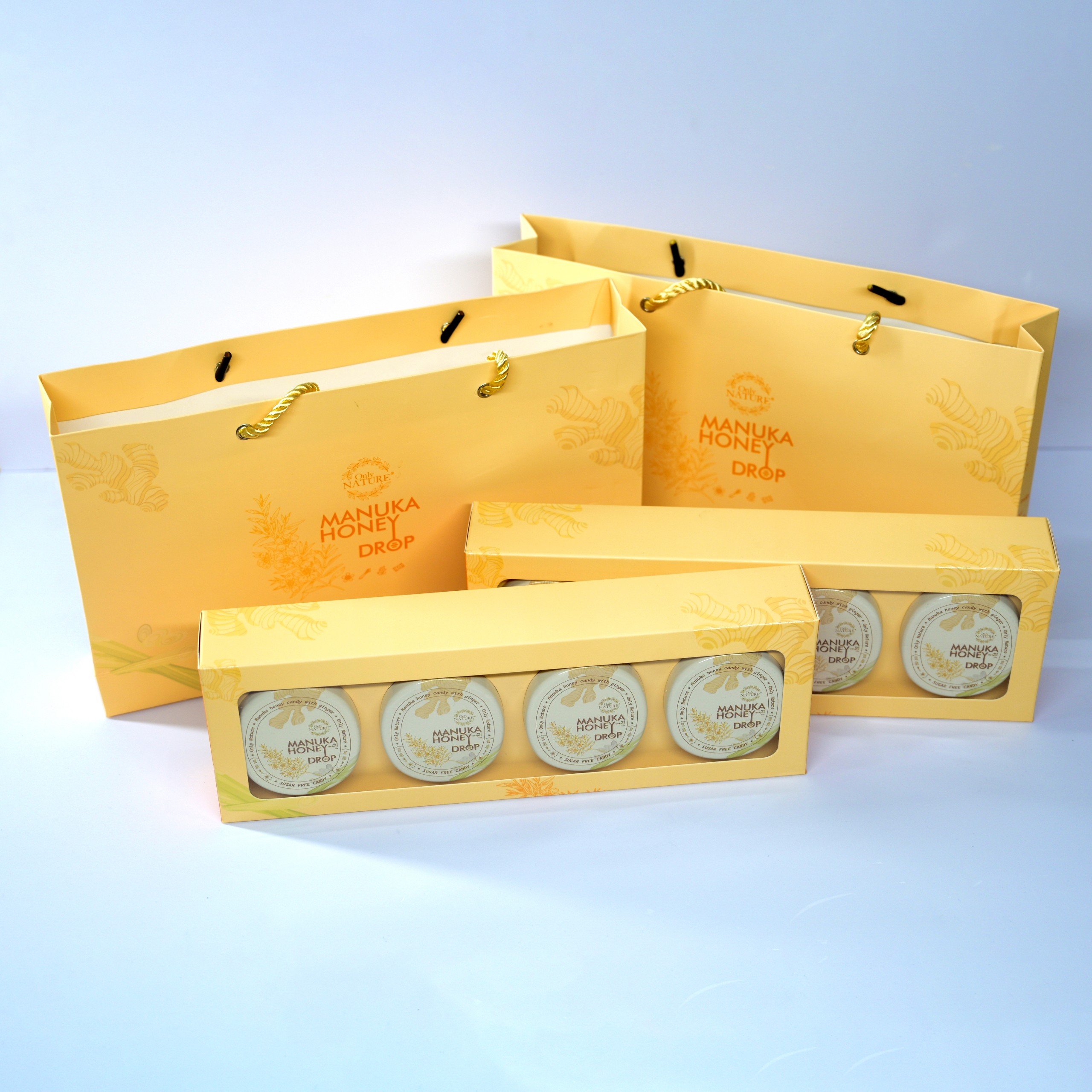 Kẹo Gừng Mật Ong Manuka OnLy Nature Block