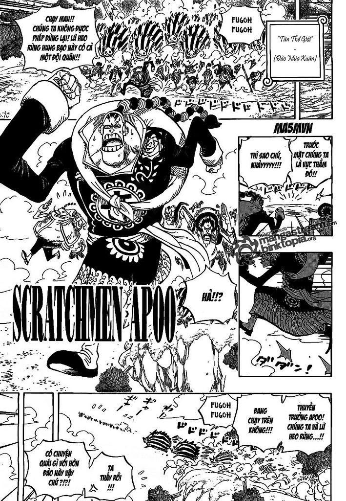 đảo hải tặc - one piece chapter 595 3