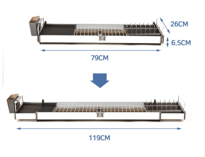 KỆ CHÉN CAO CẤP TREO TỦ BẾP TRIPLE QUEEN