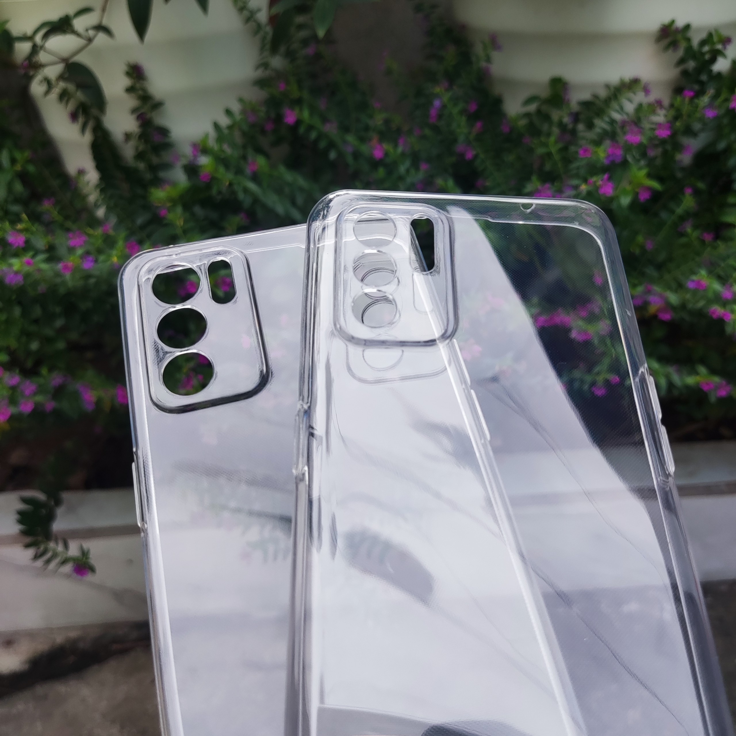 Ốp Lưng Dẻo Gor OPPO Reno 6Z 5G/ Reno 6 5G Trong Suốt Có Gờ Bảo Vệ Camera - Hàng nhập khẩu