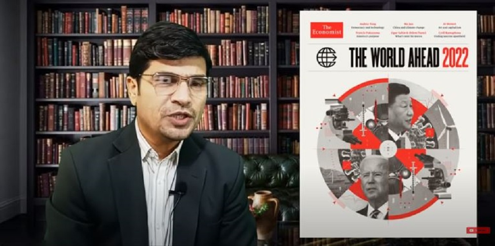 The Economist - The World In - The World Ahead 2022, nhập khẩu từ Singapore, ấn bản 1 năm 1 lần