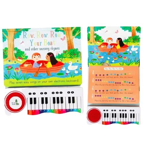 Đàn piano cho bé, sách âm thanh Piano sound book, bộ quà tặng cực hay, cực bổ ích dành cho bé.