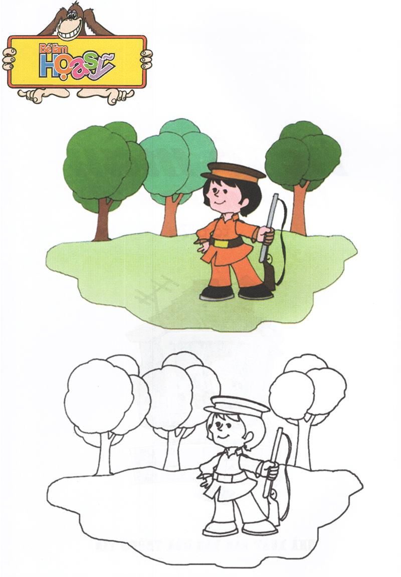 Bé Làm Họa Sỹ - Bé Tô Màu (Tập 7)