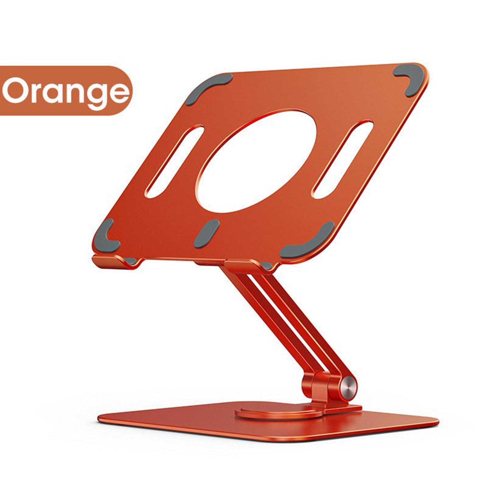 Tablet Stand 360° Rotating Adjustable Height Laptop Riser Stand for iPad Smartphones Work