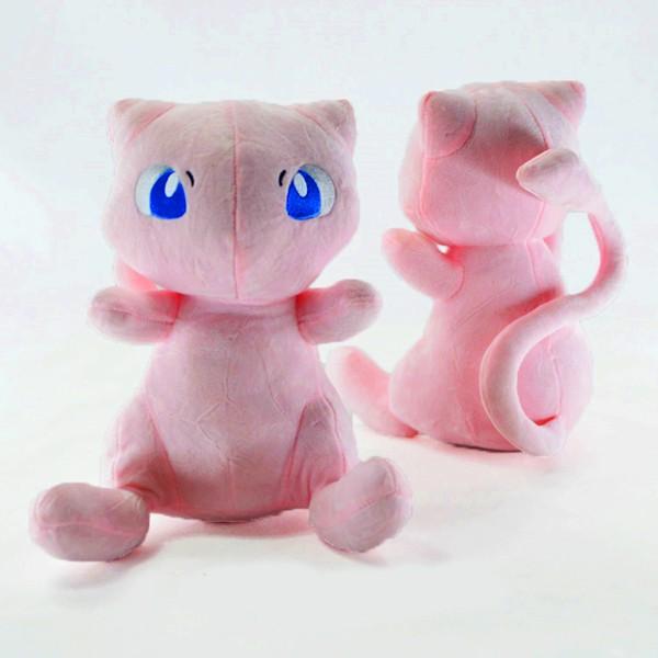 Gấu Bông Pokemon Mèo Mew Hồng Ngồi Dễ Thương Tặng Kèm 1 Ví Bóp Đựng Thẻ Dễ Thương Như Hình