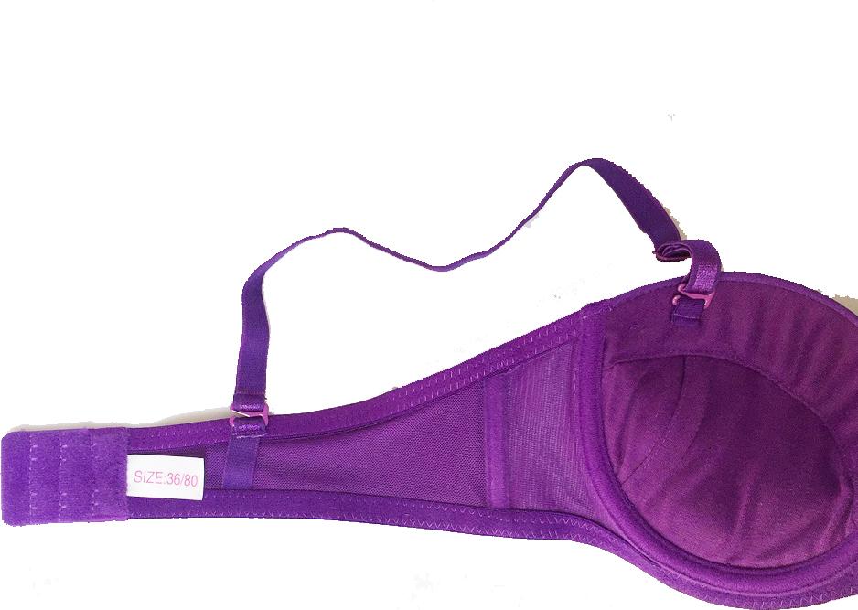 ÁO LÓT cúp ngang nâng ngực tạo khe mút dày mã EC205