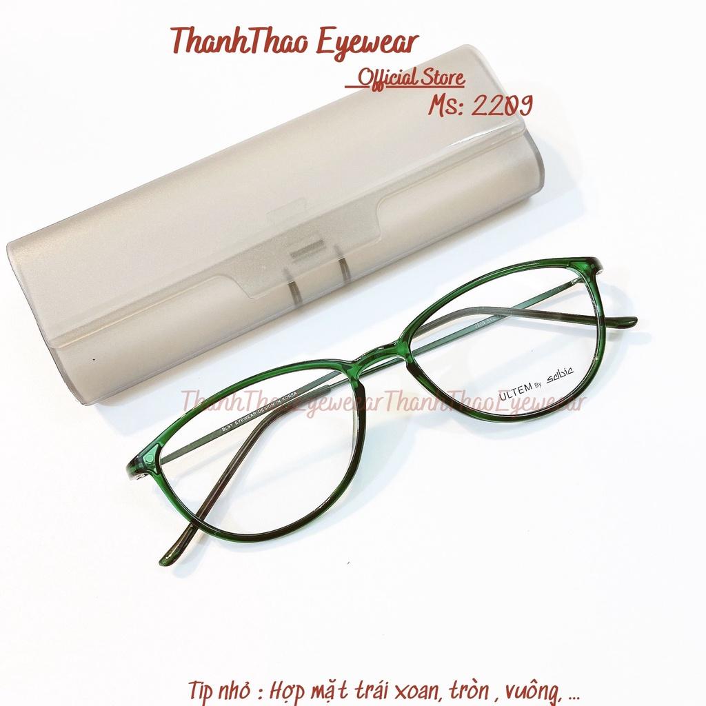 Kính Cận Mắt Mèo Dáng Tăm Mảnh Mini Gọng Kính Cận 2209 Nhiều Màu Cao Cấp- ThanhThao Eyewear