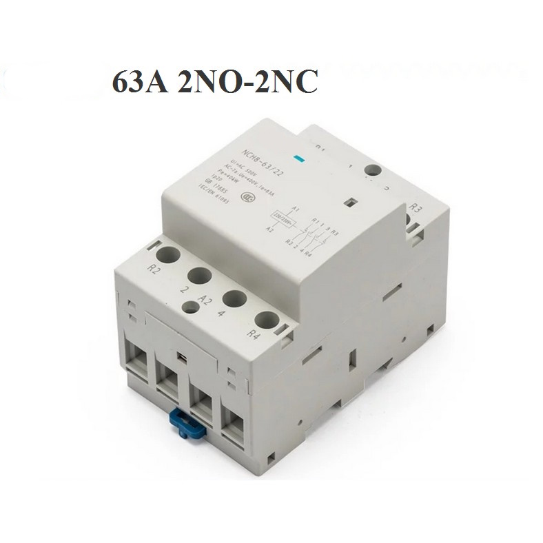 Khởi Động Từ  4P 400V 2NO-2NC/4NO loại 25A và 63A