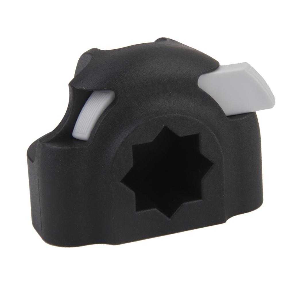 Adjustable 360 Degree Swivel Side Rail Flush Mount Boat Kayak Fishing Rod Pole Holder Rack Bracket & Support Mount Base Tackle Kit Accessories