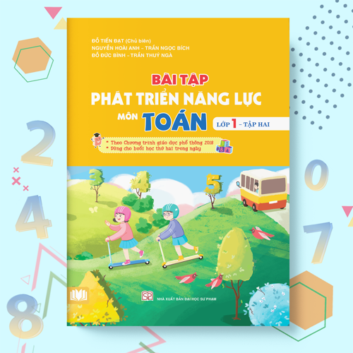 Bài tập phát triển năng lực môn toán lớp 1 tập 2 - PB1