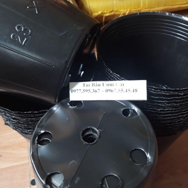 Bầu ươm cây cứng dày 23x18 1kg 40 cái