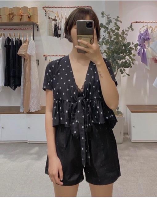 Áo babydoll HOA CÚC