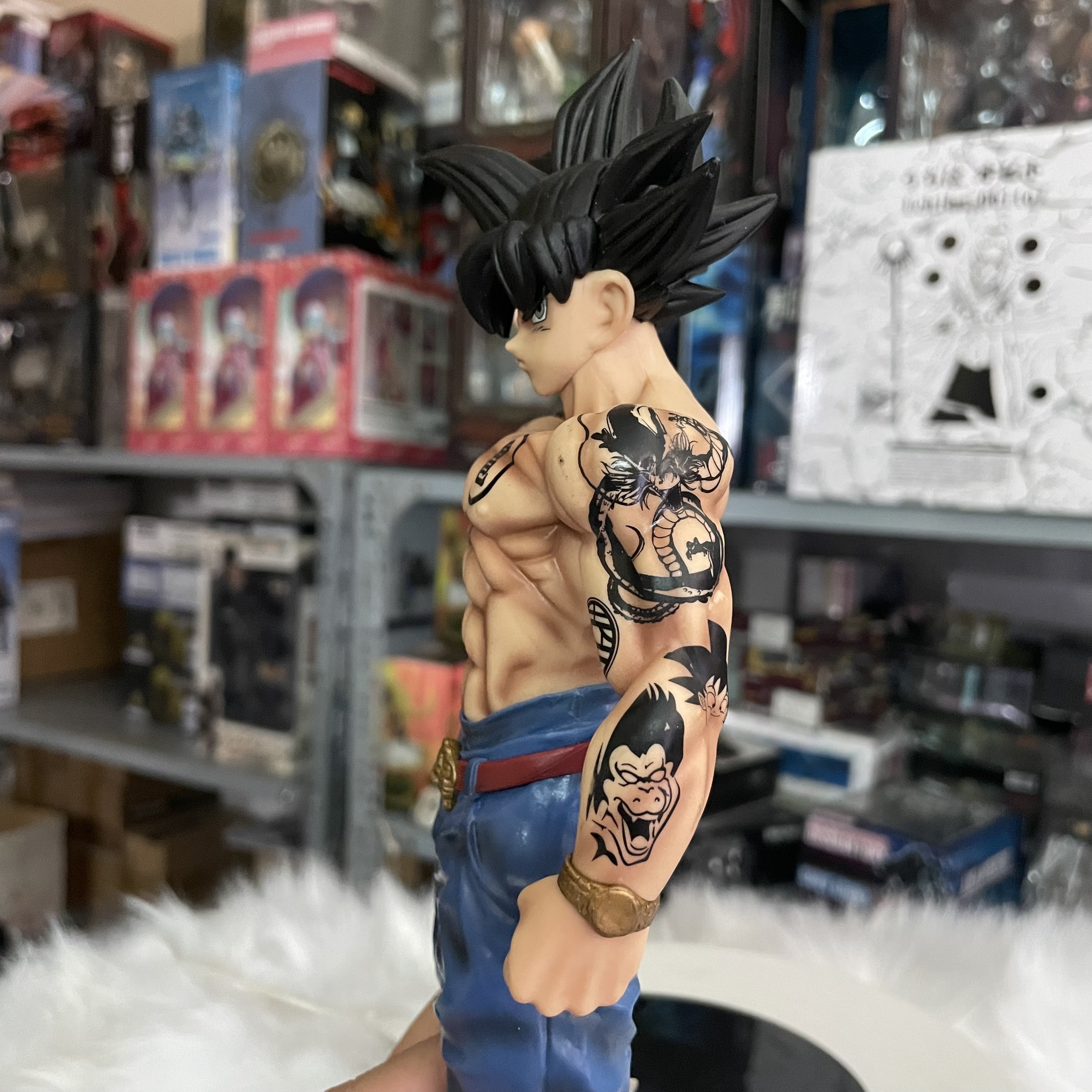 Mô hình Son Goku Tattoo - Figure Goku Dragon Ball