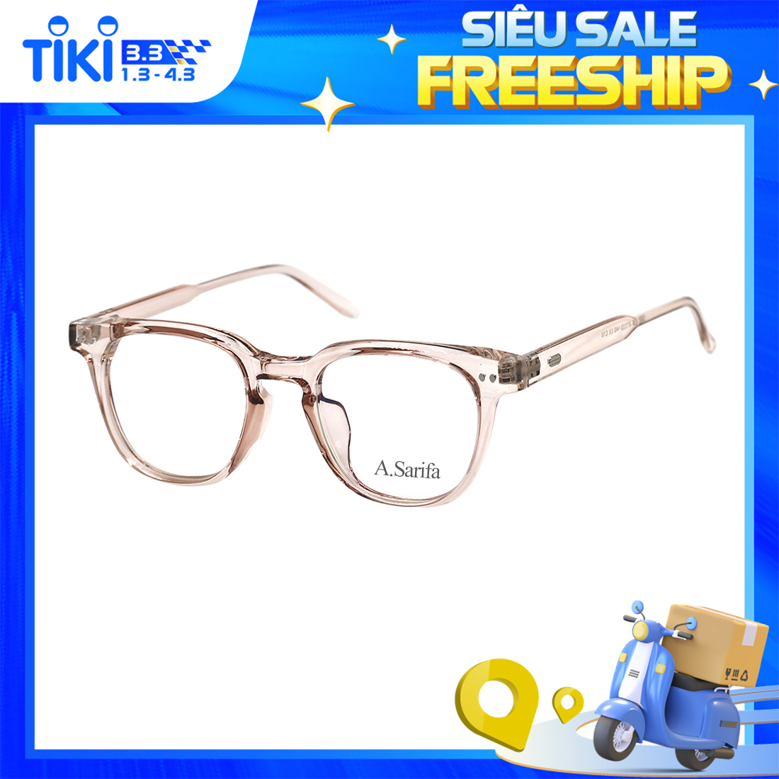 Gọng kính chính hãng A.SARIFA TR90636