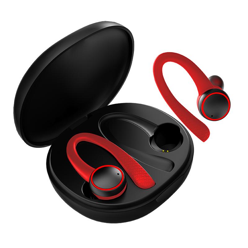 Tai Nghe Bluetooth Không Dây Thể Thao TWS Bluetooth 5.0 Tai Nghe Móc Tai Chạy Stereo Tai Nghe Nhét Tai Có MIC Chống Thấm Nước