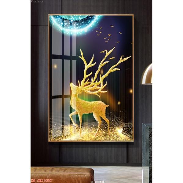 Tranh Tráng Gương Treo Tường ,Tranh Pha Lê, Tranh Đơn Tuyệt Đẹp