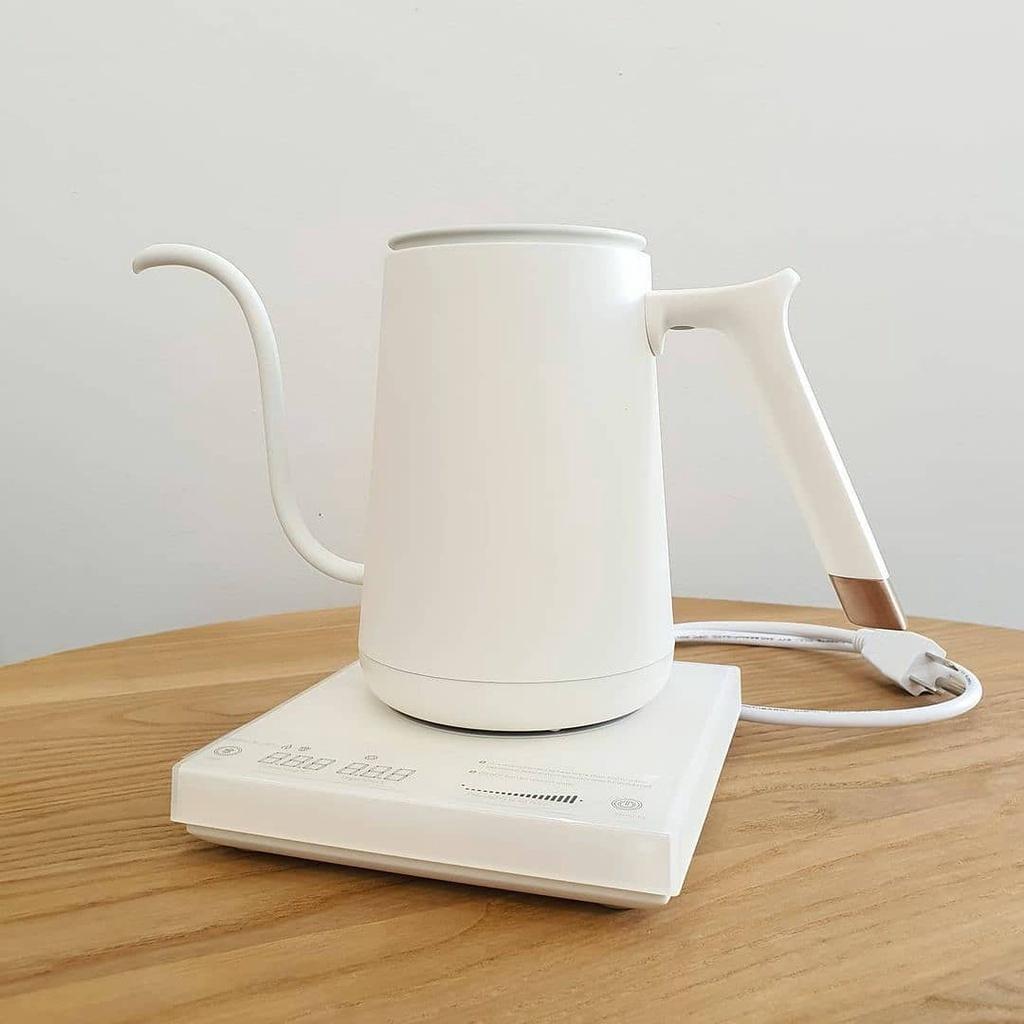 Ấm điện điều chỉnh nhiệt độ Smart Mini Electric Kettle Timemore White 600ml