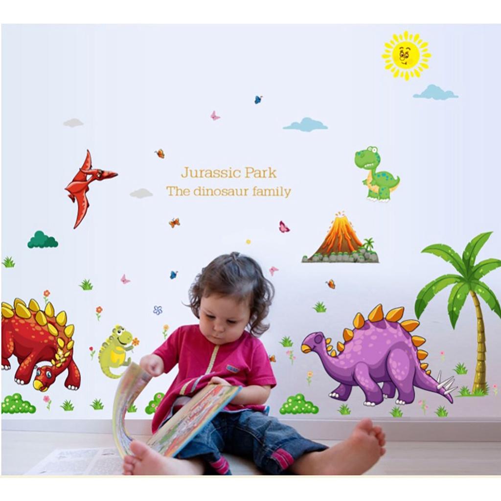 DECAL GIA ĐÌNH KHỦNG LONG DINOSAUR