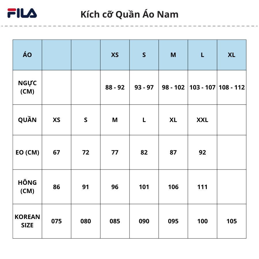 Quần ngắn thời trang nam Fila Carnevale Di Fila Regular Logo - FW2HPF2092M-BLK